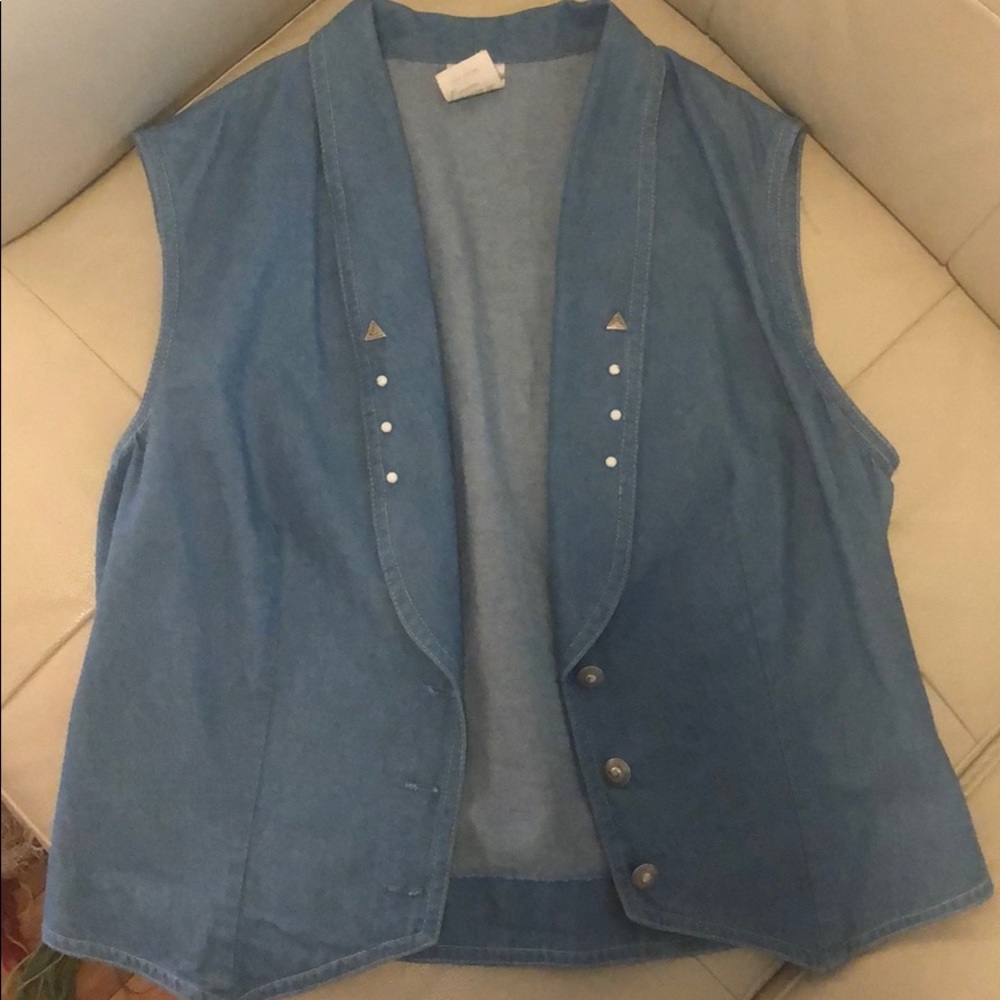 Vintage beaded vest